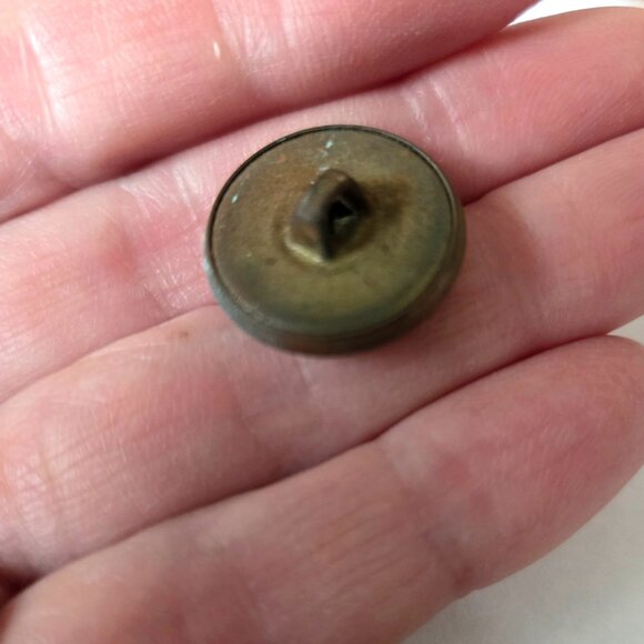 Rare Antique 1800s Federal Navy metal button. Military collection. - Picture 4 of 4
